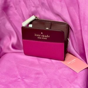 Kate Spade colorblock bifold wallet *NEW W/ TAGS*
